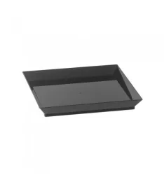 Assiette CUBIK 130x130mm noir